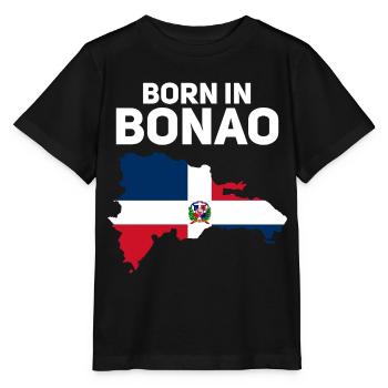 Dominikanische Republik - Stanley/Stella Kinder T-Shirt MINI CREATOR  - Schwarz - Vorne - Mikhail (115cm)
