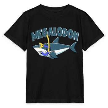 Megalodon Enfants Requin des Enfants Requins - T-shirt bio MINI CREATOR Stanley/Stella Enfant - noir - Devant - Mikhail (115cm)