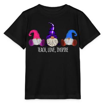 Teach Love Inspire - Stanley/Stella MINI CREATOR Kids’ T-Shirt - black - Front - Mikhail (115cm)