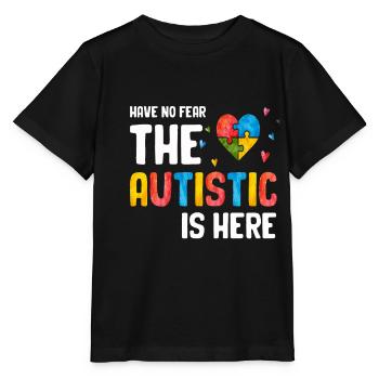 Autismus Geschenk Autist Asperger ADHS Autism - Stanley/Stella Kinder T-Shirt MINI CREATOR  - Schwarz - Vorne - Mikhail (115cm)