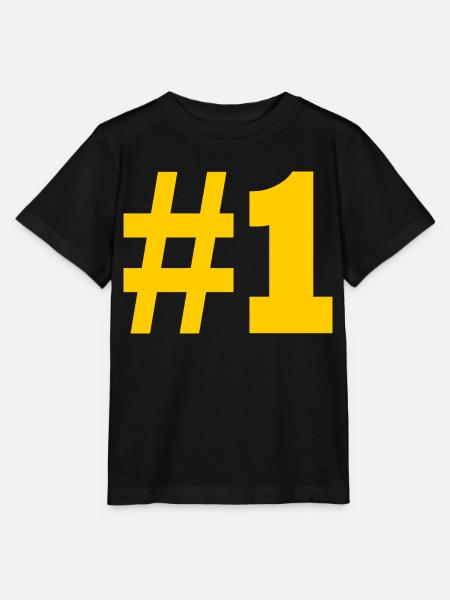 #1 - Stanley/Stella Kinder T-Shirt MINI CREATOR  - Schwarz