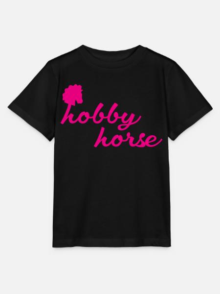 Hobby Horse logo - Stanley/Stella Kinder T-Shirt MINI CREATOR - Schwarz