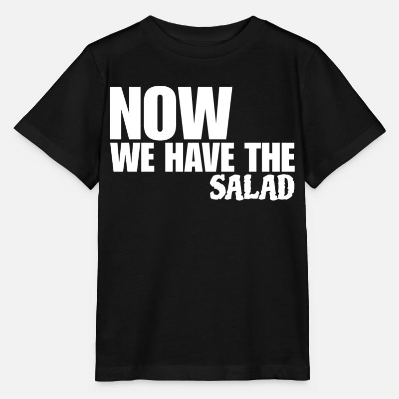 Salad - Stanley/Stella Kinder T-Shirt MINI CREATOR  - Schwarz