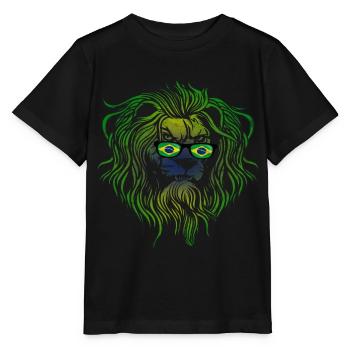 Brazil - Stanley/Stella MINI CREATOR Kids’ T-Shirt - black - Front - Mikhail (115cm)