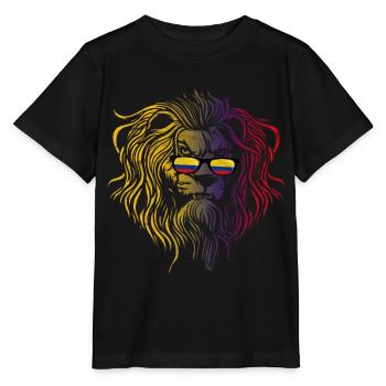 Kolumbien - Stanley/Stella Kinder T-Shirt MINI CREATOR  - Schwarz - Vorne - Mikhail (115cm)