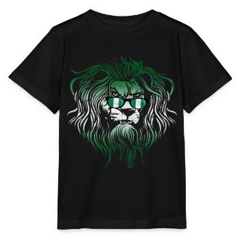Nigeria - Stanley/Stella Kinder T-Shirt MINI CREATOR  - Schwarz - Vorne - Mikhail (115cm)