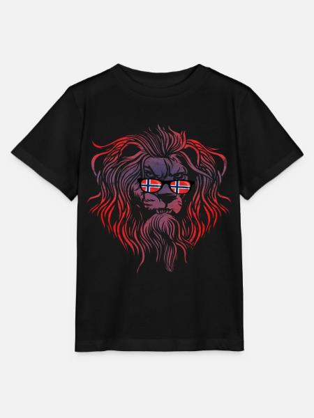Norwegen - Stanley/Stella Kinder T-Shirt MINI CREATOR - Schwarz