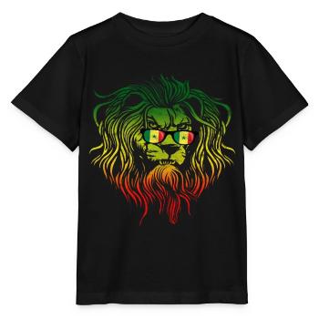 Sénégal - T-shirt bio MINI CREATOR Stanley/Stella Enfant - noir - Devant - Mikhail (115cm)