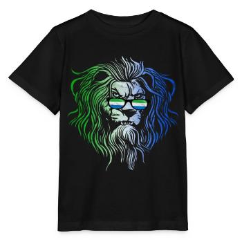 Sierra Leone - Stanley/Stella Kinder T-Shirt MINI CREATOR  - Schwarz - Vorne - Mikhail (115cm)