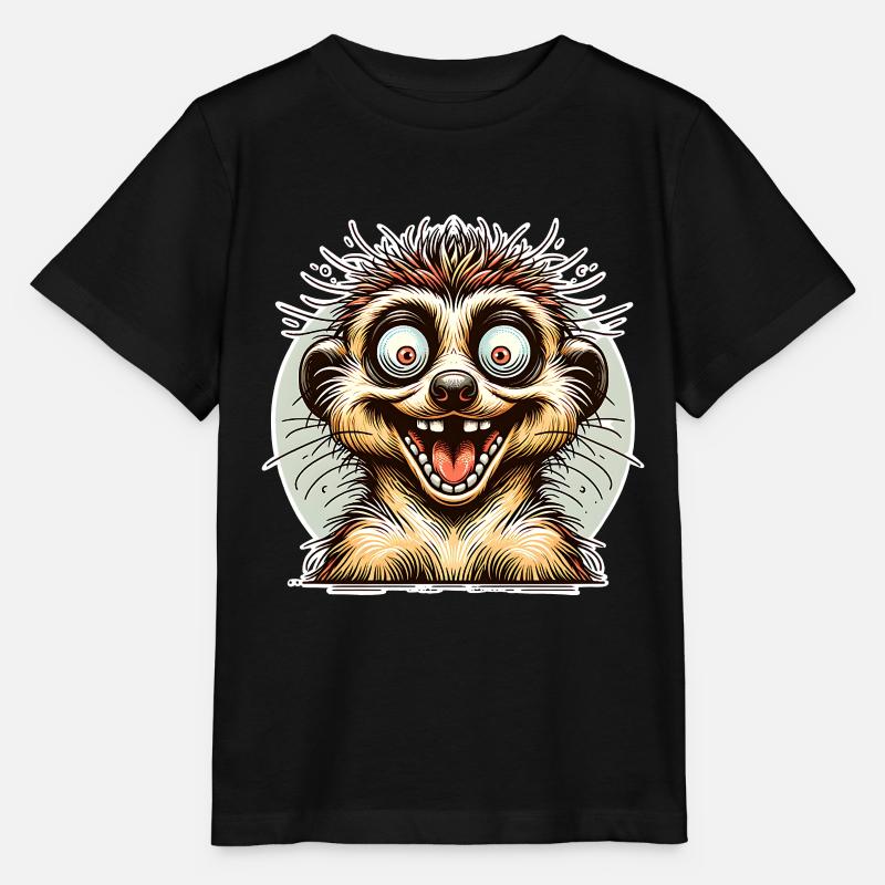 Erdmännchen - Stanley/Stella Kinder T-Shirt MINI CREATOR  - Schwarz