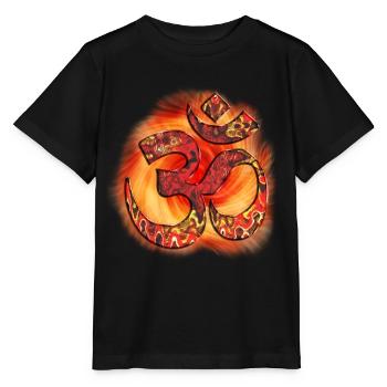 om - Stanley/Stella MINI CREATOR Kids’ T-Shirt - black - Front - Mikhail (115cm)