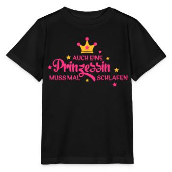 schlafen - Stanley/Stella Kinder T-Shirt MINI CREATOR  - Schwarz - Vorne - Mikhail (115cm)