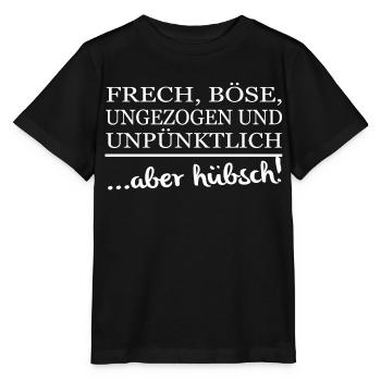 ...aber hübsch! - Stanley/Stella Kinder T-Shirt MINI CREATOR  - Schwarz - Vorne - Mikhail (115cm)