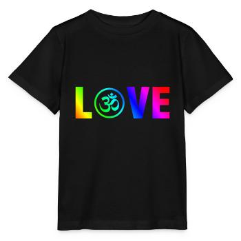 Om india Goa hinduism buddhism Indian gift - Stanley/Stella MINI CREATOR Kids’ T-Shirt - black - Front - Mikhail (115cm)