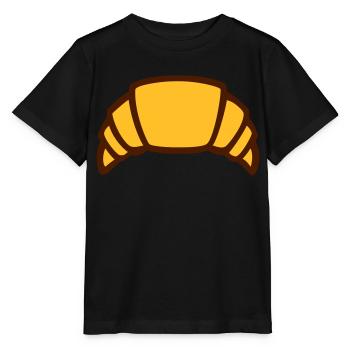 croissant pastry baker pastry chef - Stanley/Stella MINI CREATOR Kids’ T-Shirt - black - Front - Mikhail (115cm)
