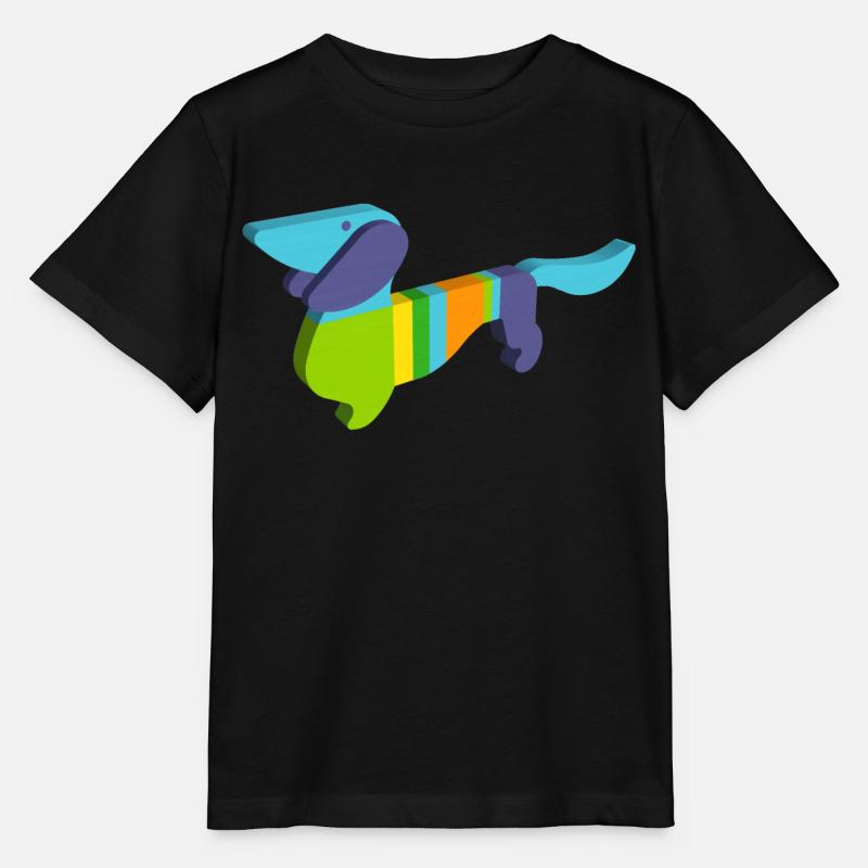 Waldi von München - Stanley/Stella Kinder T-Shirt MINI CREATOR  - Schwarz