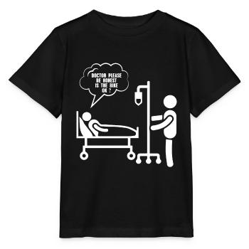 Bike shirt cycling cycling gift - Stanley/Stella MINI CREATOR Kids’ T-Shirt - black - Front - Mikhail (115cm)
