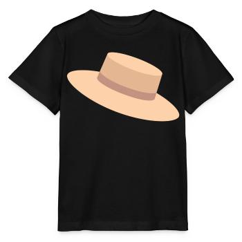Chapeau de soleil - T-shirt bio MINI CREATOR Stanley/Stella Enfant - noir - Devant - Mikhail (115cm)