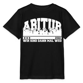 Abitur 2022 Abi Schulabschluss Gymnasium - Stanley/Stella Kinder T-Shirt MINI CREATOR  - Schwarz - Vorne - Mikhail (115cm)