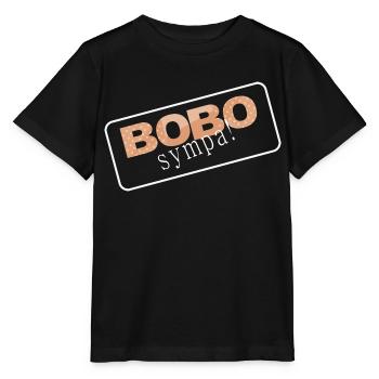 Bobo sympa - T-shirt bio MINI CREATOR Stanley/Stella Enfant - noir - Devant - Mikhail (115cm)