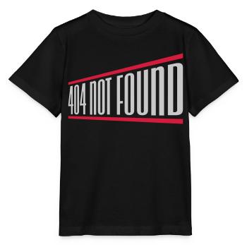 404 not found computer - Stanley/Stella MINI CREATOR Kids’ T-Shirt - black - Front - Mikhail (115cm)