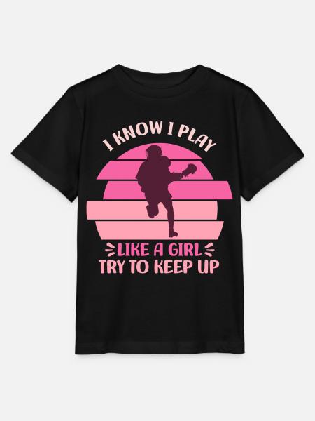 Lacrosse - Stanley/Stella Kinder T-Shirt MINI CREATOR - Schwarz