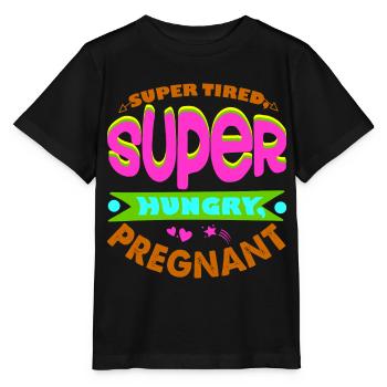 Mère Enceinte Bébé Nourrisson T-shirt Maman - T-shirt bio MINI CREATOR Stanley/Stella Enfant - noir - Devant - Mikhail (115cm)