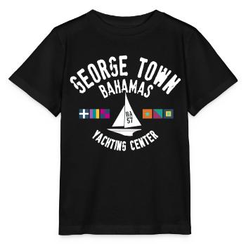 George Town Bahamas Yachting Center - Stanley/Stella Kinder T-Shirt MINI CREATOR  - Schwarz - Vorne - Mikhail (115cm)