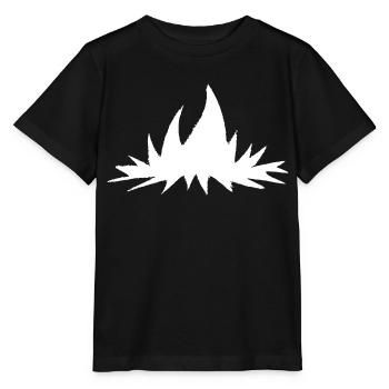Lagerfeuer Camping Natur Wald Feuer draußen 2 - Stanley/Stella Kinder T-Shirt MINI CREATOR  - Schwarz - Vorne - Mikhail (115cm)