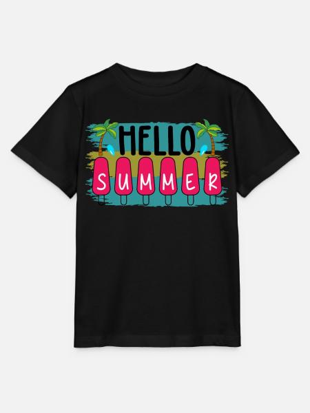 Summer - Stanley/Stella Kinder T-Shirt MINI CREATOR - Schwarz