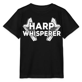 Harp Harps - Stanley/Stella MINI CREATOR Kids’ T-Shirt - black - Front - Mikhail (115cm)