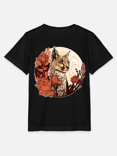 Luchs - Stanley/Stella Kinder T-Shirt MINI CREATOR - Schwarz