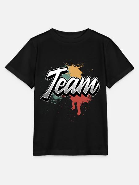 Team - Stanley/Stella Kinder T-Shirt MINI CREATOR  - Schwarz