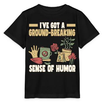 Gartenbau - Stanley/Stella Kinder T-Shirt MINI CREATOR  - Schwarz - Vorne - Mikhail (115cm)