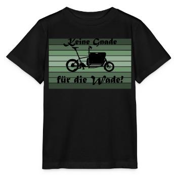 No mercy for the calf; Muli, cargo bike - Stanley/Stella MINI CREATOR Kids’ T-Shirt - black - Front - Mikhail (115cm)