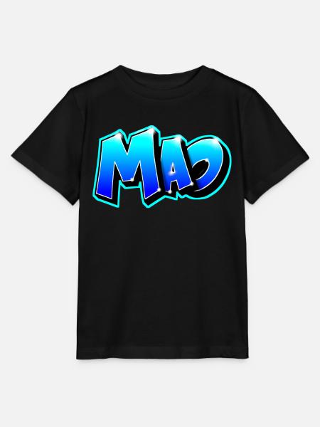 Graffiti Name MAO print Teeshirt Caps - T-shirt bio MINI CREATOR Stanley/Stella Enfant - noir