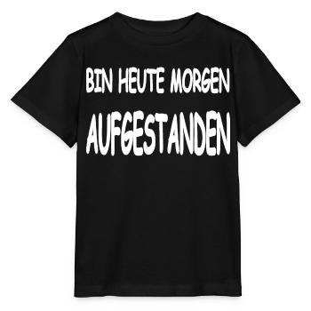Party - Stanley/Stella Kinder T-Shirt MINI CREATOR  - Schwarz - Vorne - Mikhail (115cm)