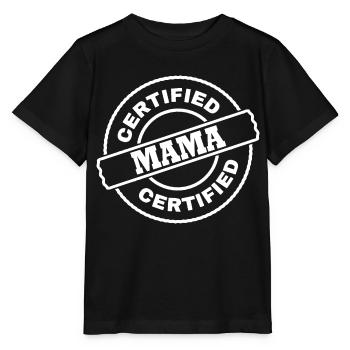 Mama - T-shirt bio MINI CREATOR Stanley/Stella Enfant - noir - Devant - Mikhail (115cm)