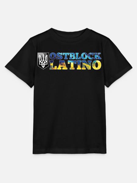 Ostblock Latino Ukrainer Ukraine Geschenk - Stanley/Stella Kinder T-Shirt MINI CREATOR - Schwarz