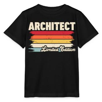 Architecte - T-shirt bio MINI CREATOR Stanley/Stella Enfant - noir - Devant - Mikhail (115cm)