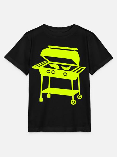 Barbecue Grill - Stanley/Stella Kinder T-Shirt MINI CREATOR - Schwarz