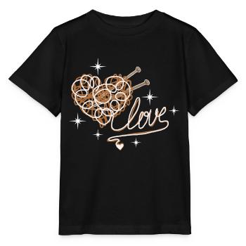 Knit - Stanley/Stella MINI CREATOR Kids’ T-Shirt - black - Front - Mikhail (115cm)