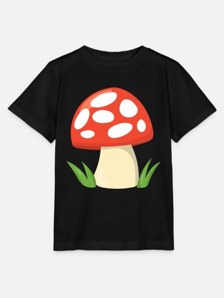 Pilz - Stanley/Stella Kinder T-Shirt MINI CREATOR - Schwarz