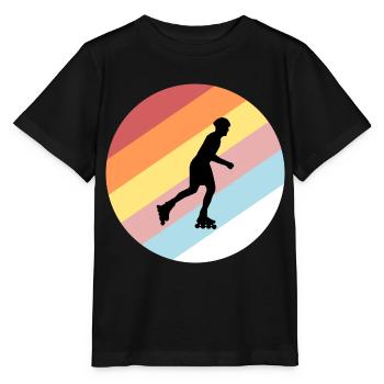 Roller - T-shirt bio MINI CREATOR Stanley/Stella Enfant - noir - Devant - Mikhail (115cm)