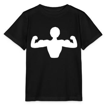 sportlich stark - Stanley/Stella Kinder T-Shirt MINI CREATOR  - Schwarz - Vorne - Mikhail (115cm)