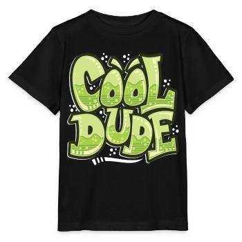 cool dude - Stanley/Stella MINI CREATOR Kids’ T-Shirt - black - Front - Mikhail (115cm)