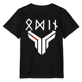 allvater odin - Stanley/Stella Kinder T-Shirt MINI CREATOR  - Schwarz - Vorne - Mikhail (115cm)