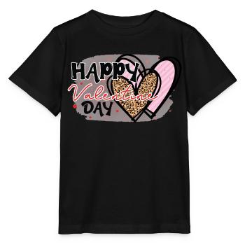 Bonne Valentina Day! - T-shirt bio MINI CREATOR Stanley/Stella Enfant - noir - Devant - Mikhail (115cm)