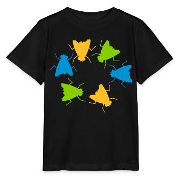 Colorful House Flying Group Team - Stanley/Stella MINI CREATOR Kids’ T-Shirt - black - Front - Mikhail (115cm)