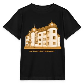 Wächtersbach Schloss Rathaus Main Hessen - Stanley/Stella MINI CREATOR Kids’ T-Shirt - black - Front - Mikhail (115cm)